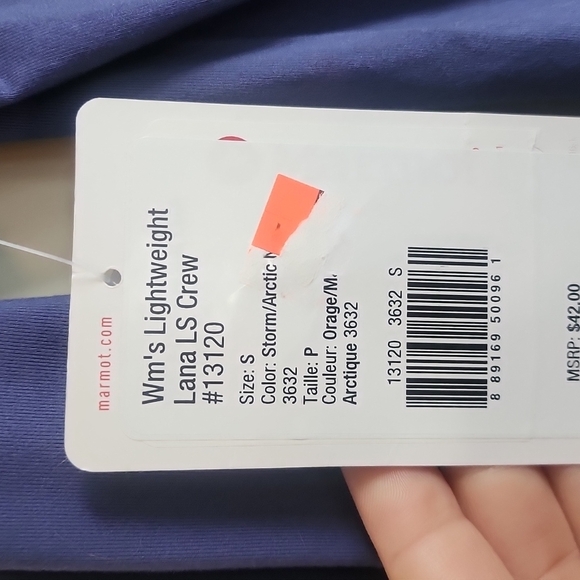 NWT Marmot - Women's Lightweight Lana LS Crew - Size S - Picture 6 of 8